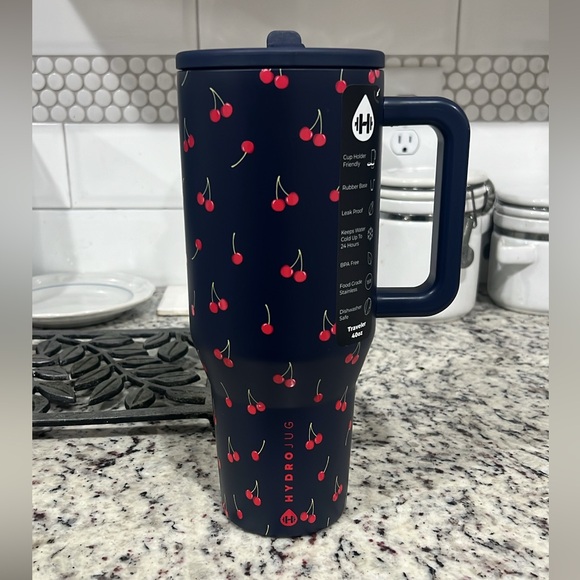 NWT! HydroJug Limited Edition- DSG Exclusive - Midnight Cherries 🍒 - Picture 1 of 3
